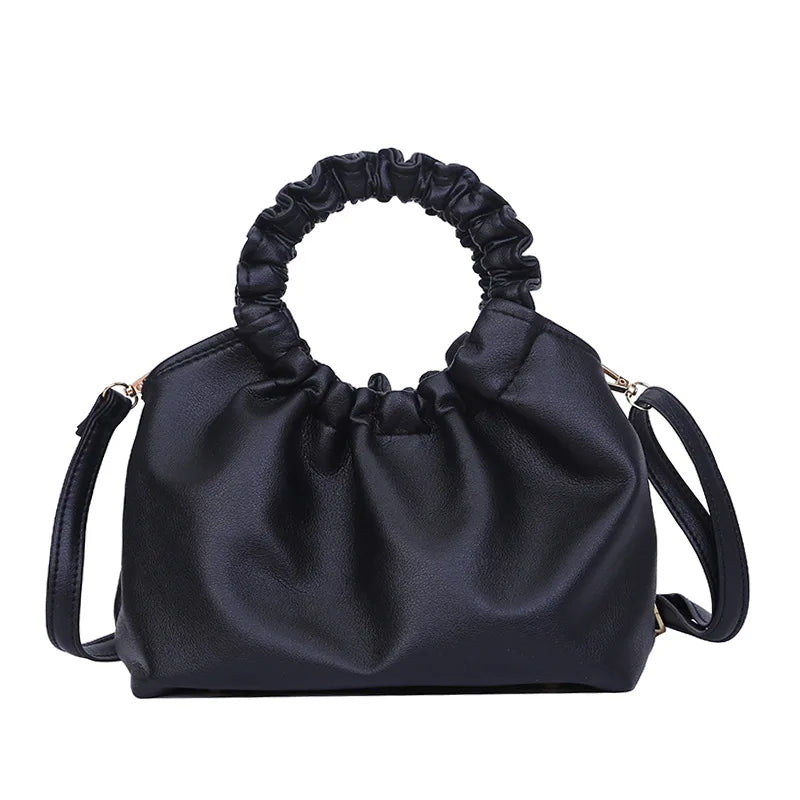 Vintage Leather Tote Bag for Women