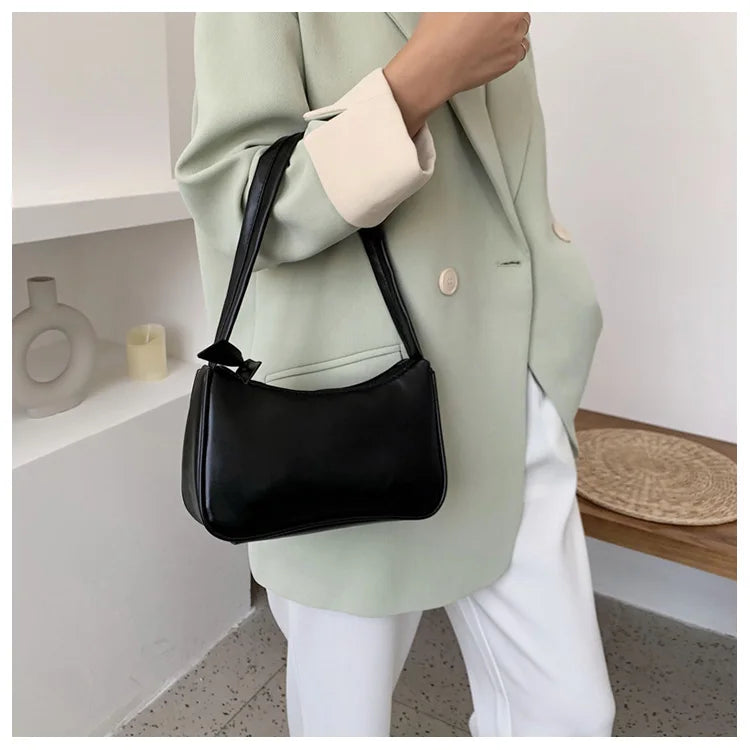 Vintage Retro Tote Bag Women Small Subaxillary Mini Shoulder Bag