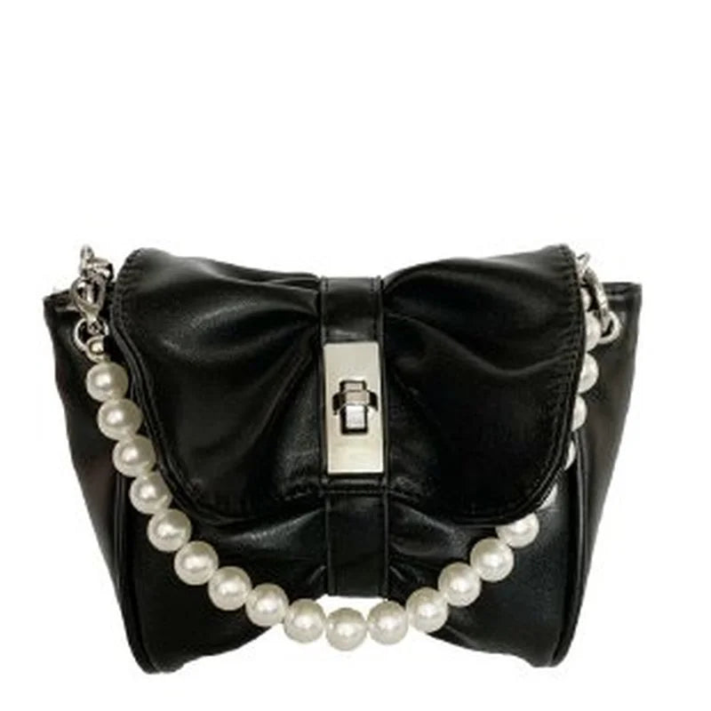 Retro Women's Chain Shoulder Bag PU Leather Underarm Tote Purse Handbags