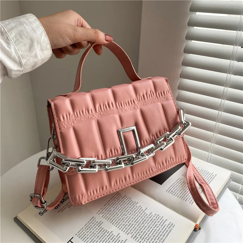 Retro Texture Messenger Bag Women's Shoulder Bag
