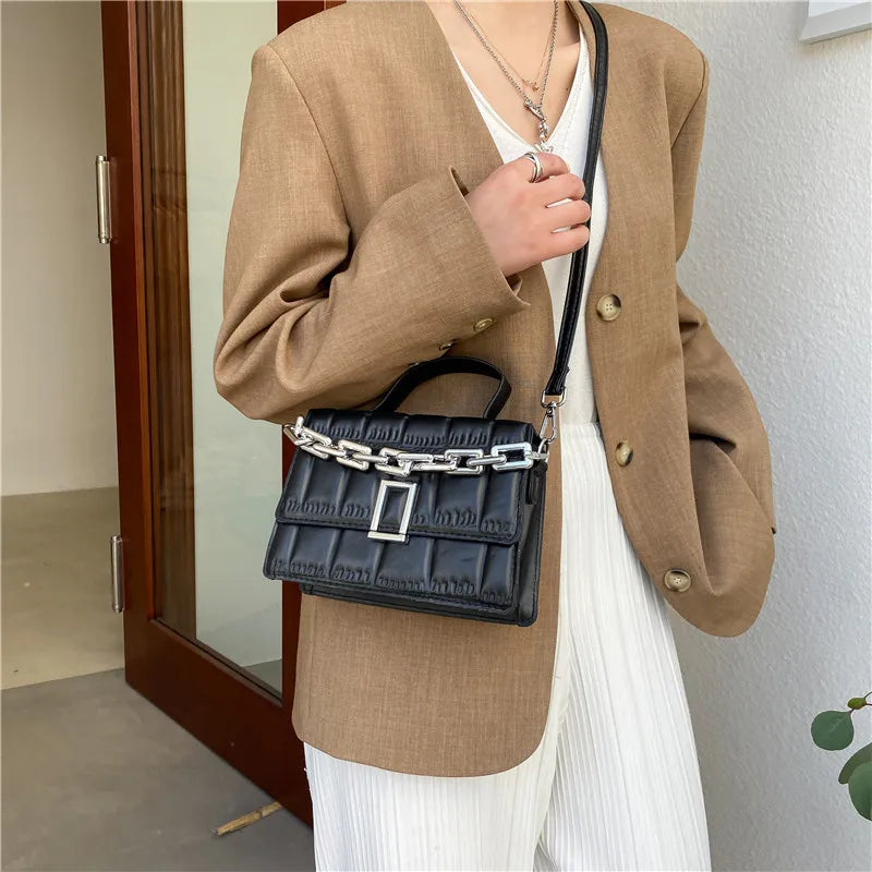 Retro Texture Messenger Bag Women's Shoulder Bag