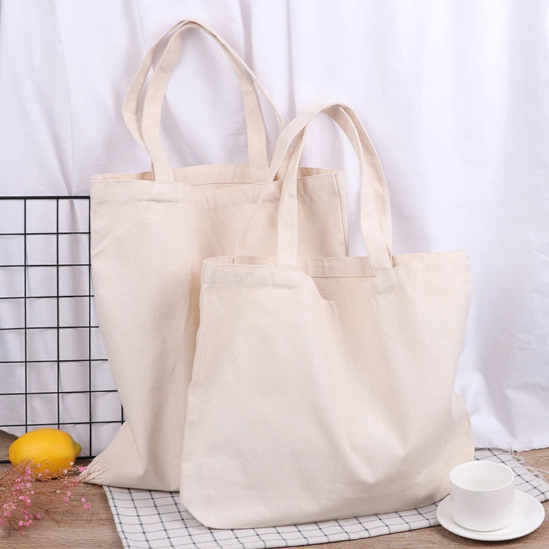 Canvas Tote Bags Shoulder Handbag for Travel Washable