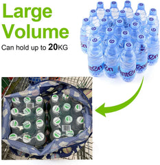 Reusable Shopping Bags XL Green Bags Lightweight and Durable