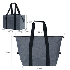 Large Insulated Thermal Cooler Tote Bag with Shoulder Strap
