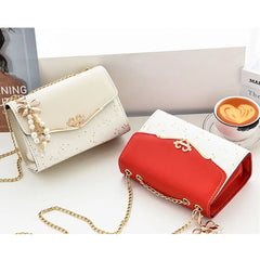 Rhinestone Shoulder Bag Diamonds Crossbody Purse Shining Clutch Square