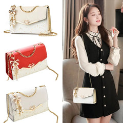 Rhinestone Shoulder Bag Diamonds Crossbody Purse Shining Clutch Square