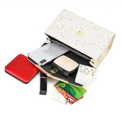 Rhinestone Shoulder Bag Purse Crossbody Clutch Square
