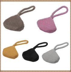 Metallic Evening Clutch Bag Rhinestones Women Handbag