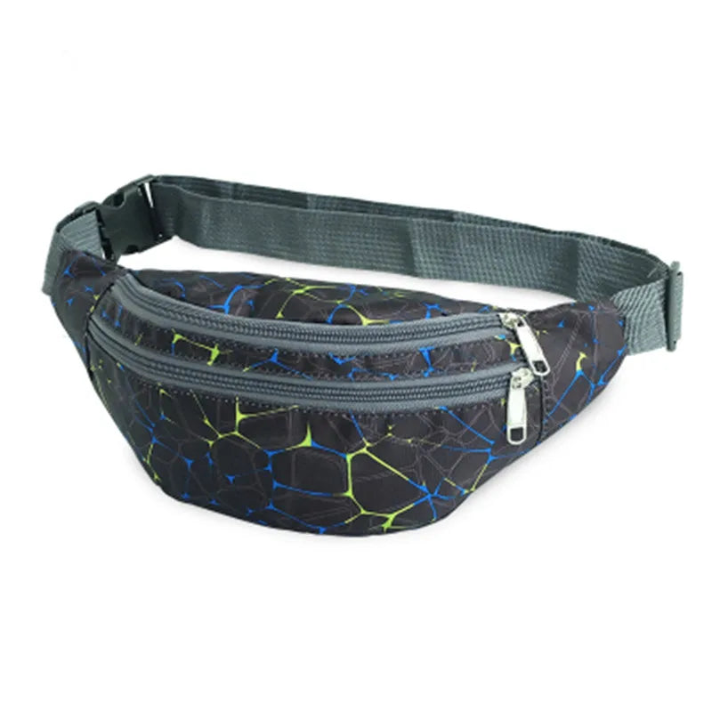 Camouflage Waist Bag Waterproof Antitheft Fanny Pack