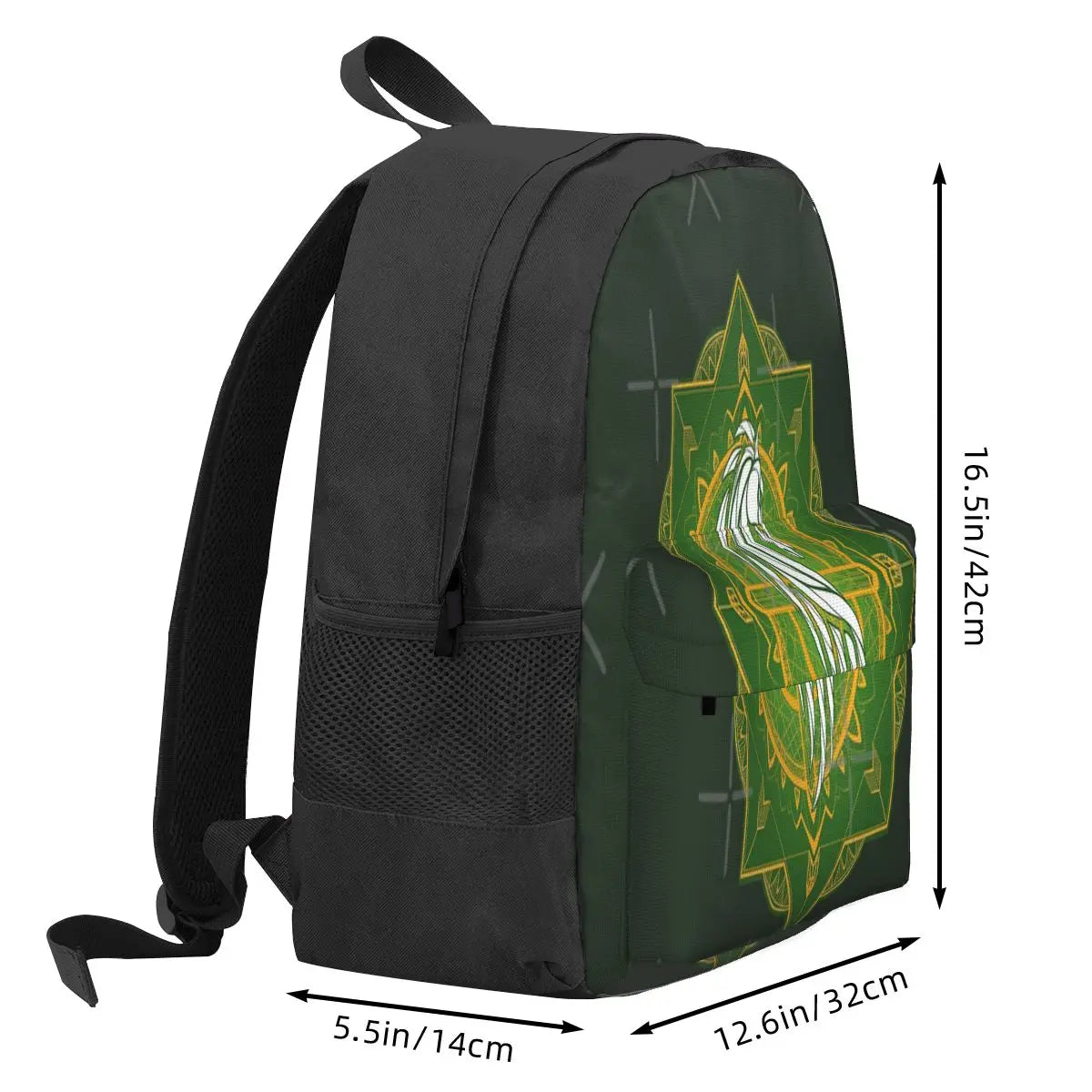 Rider Of Rohan Heraldic Colours 1 Backpacks Men's Backpacks Bags For Women Bag W