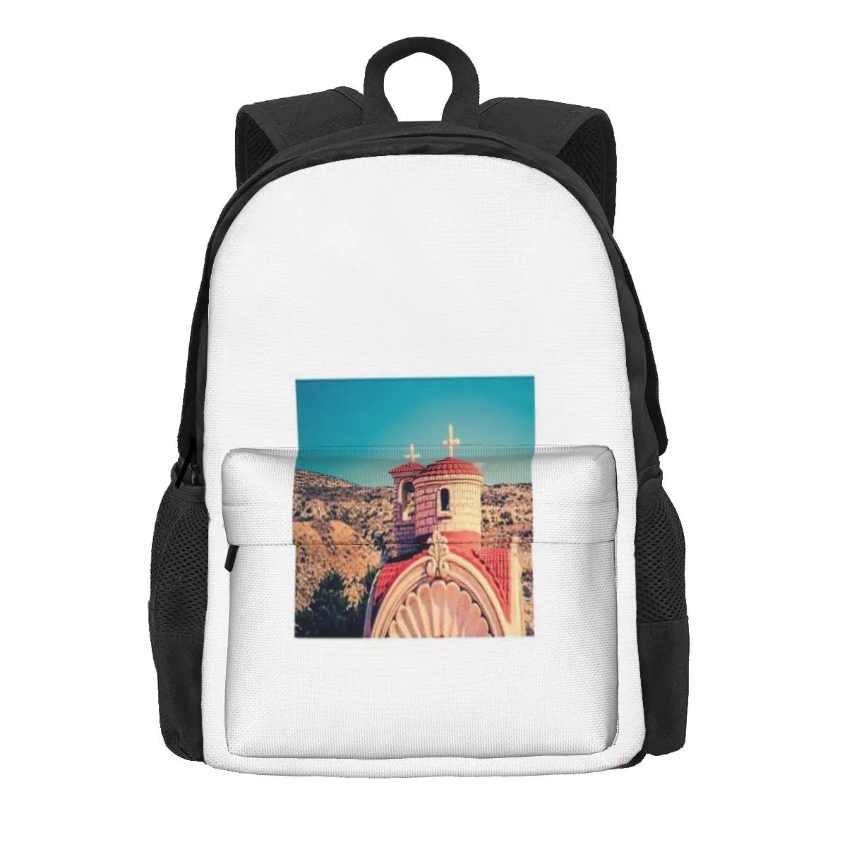 Roadside Shrine Cyprus Backpacks Men's Backpacks Bags For Women