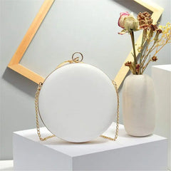 Elegant Wedding Clutch with 3D Flower Design