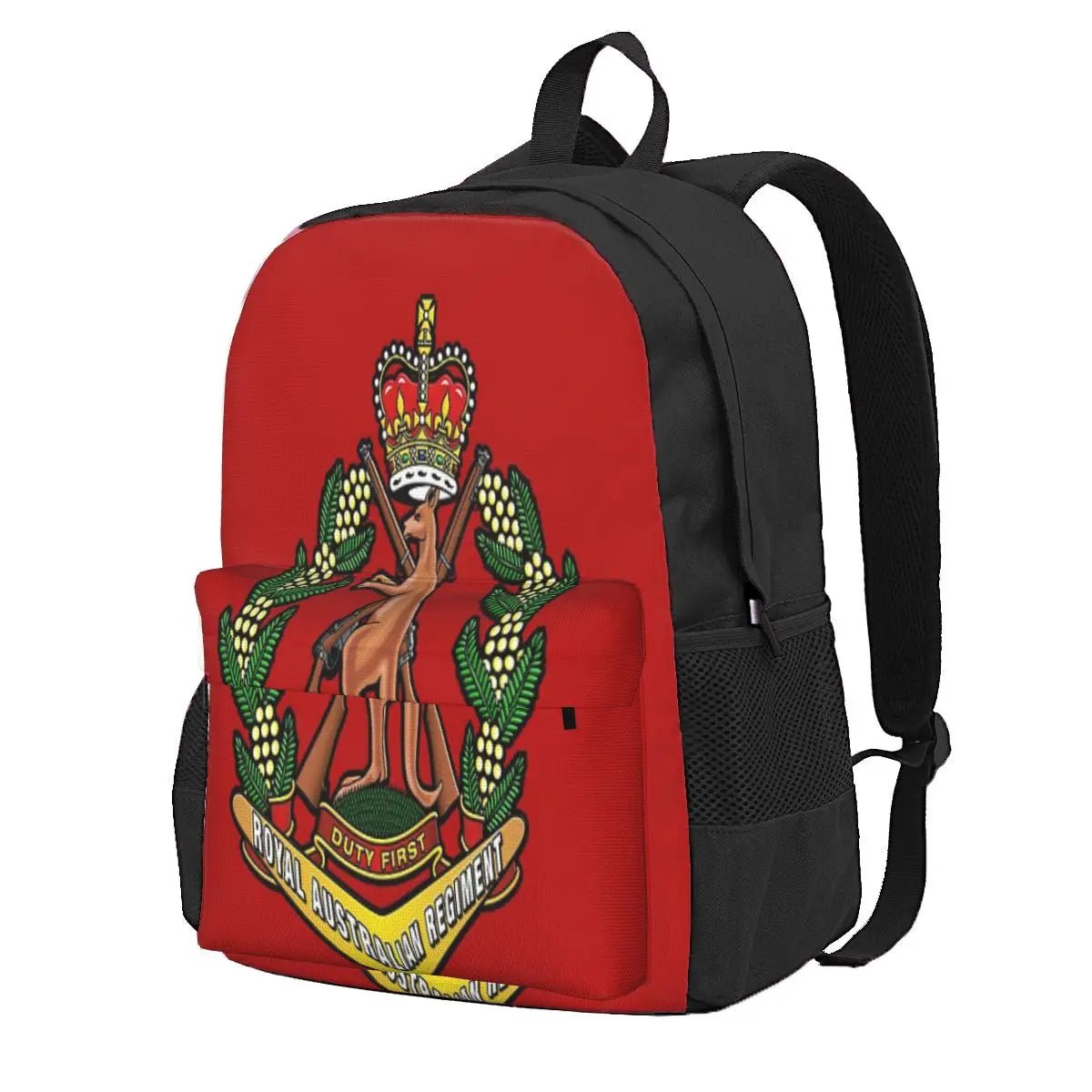 RAR Men's Backpack Women's Bag Plain Man Zip Pockets