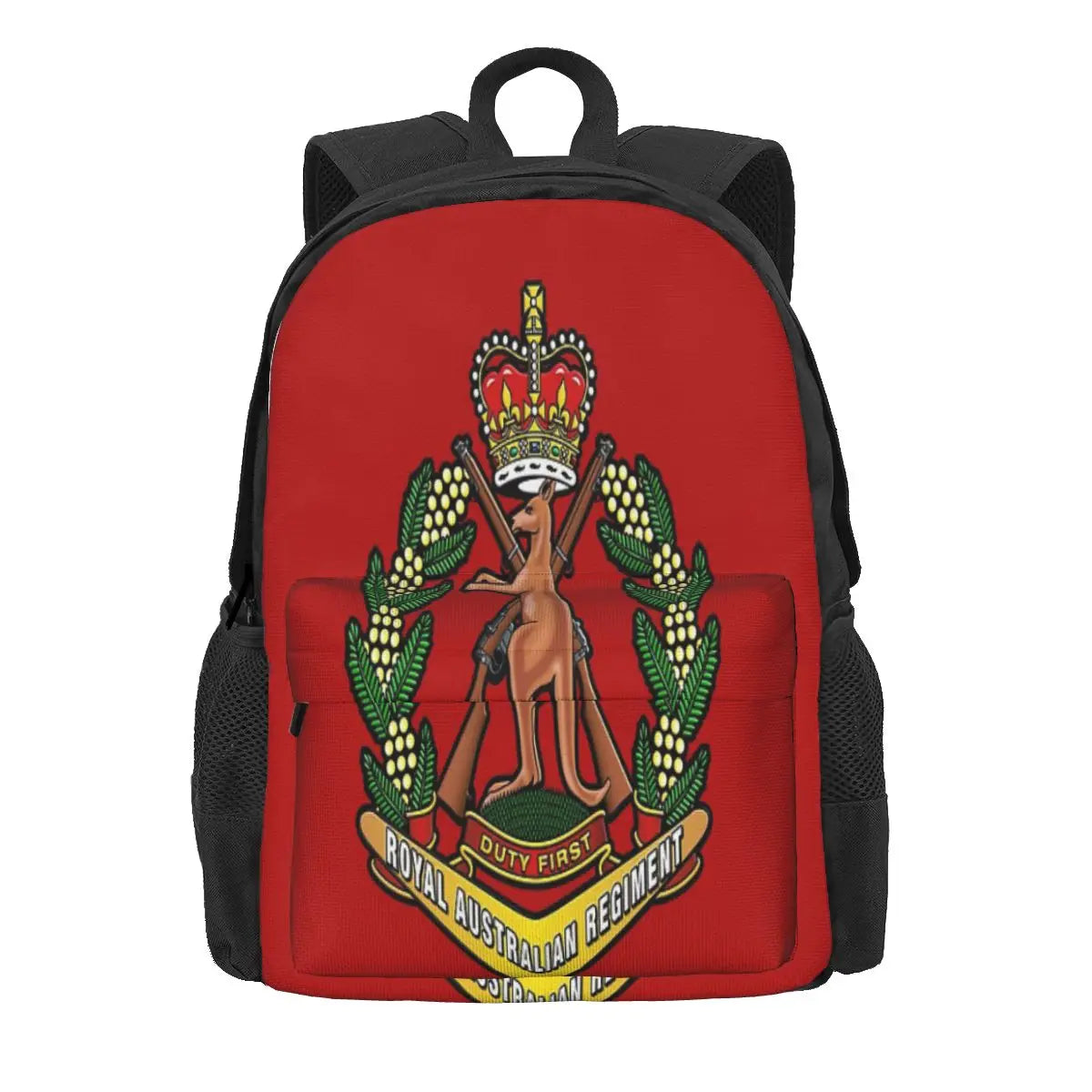RAR Men's Backpack Women's Bag Plain Man Zip Pockets