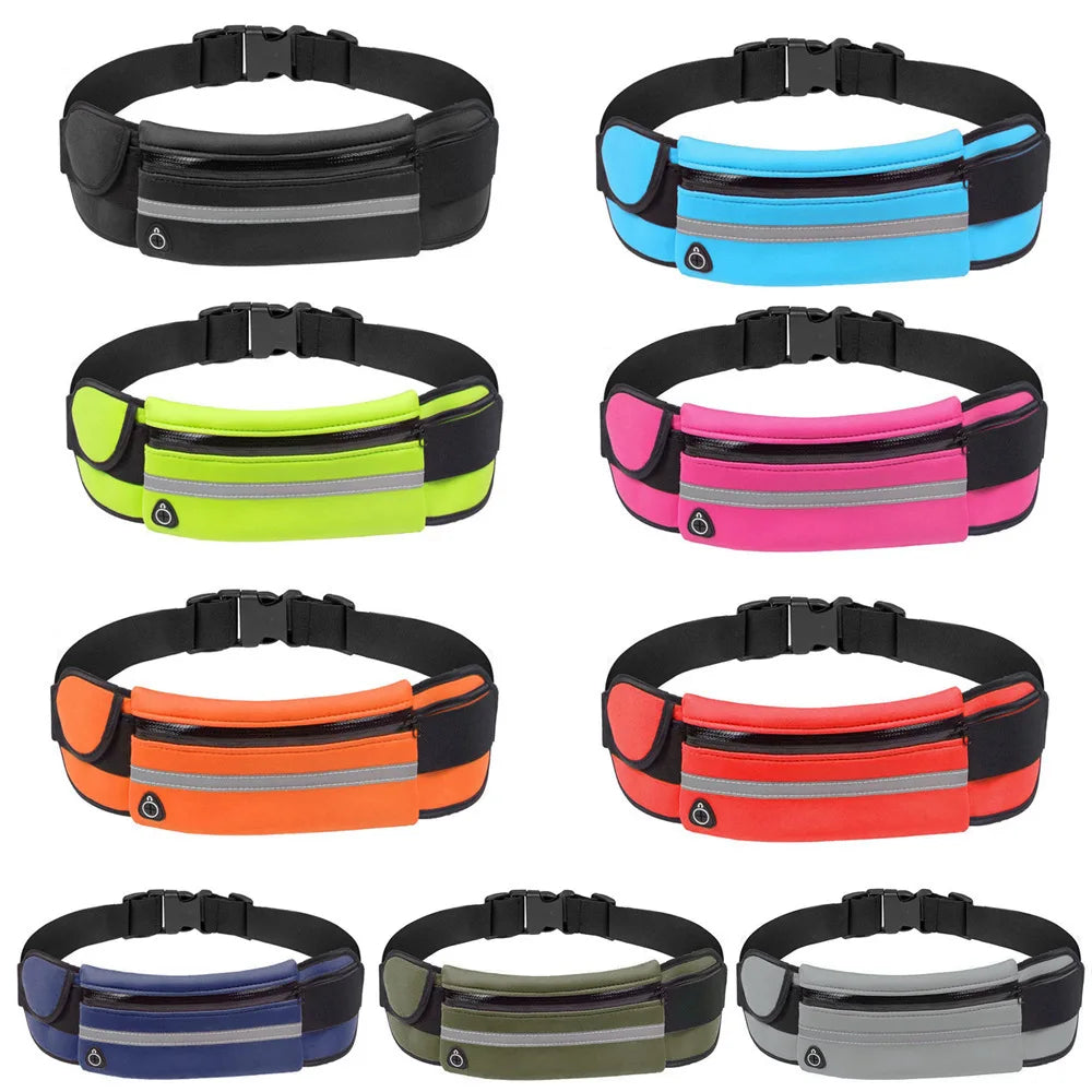 Running Belt Bag for Men and Women - Jogging Cell Phone Hydration Holder