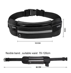 Running Belt Bag for Men and Women - Jogging Cell Phone Hydration Holder