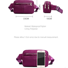 Water Resistant Running Belt Waist Pack for Men Women Jogging Hiking