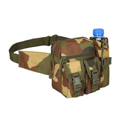 Waterproof Sports Waist Bag Tactical Bottle Holder Outdoor Backpack