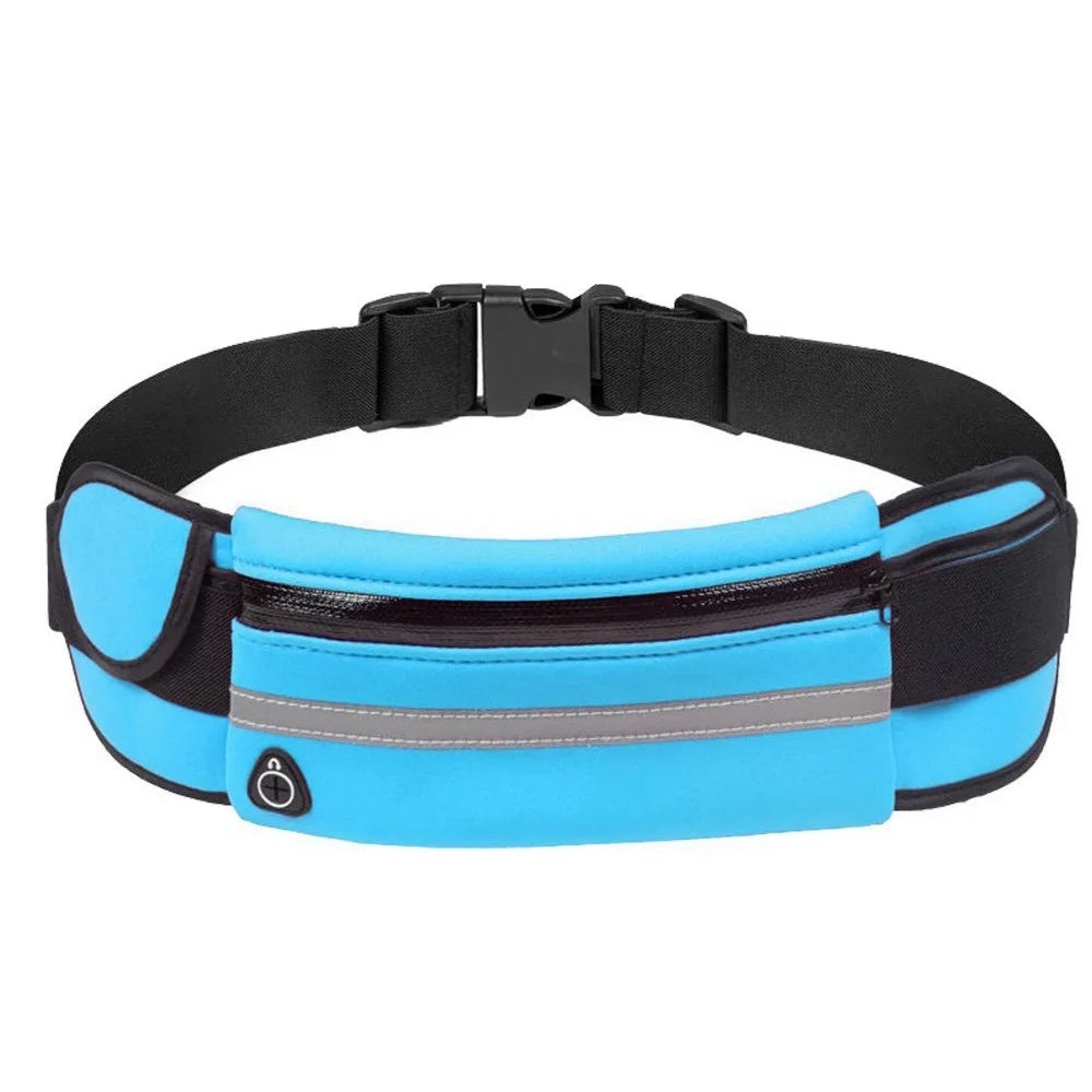 Running Waist Bag Sports Belt Pouch Mobile Phone Case Men Women Hidden Pouch Gym