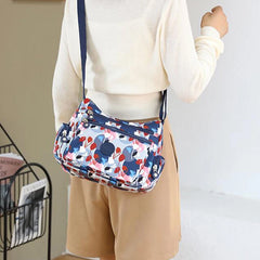 Rural Style Cloth Crossbody Women Shoulder Bag Nylon Waterproof Handbag