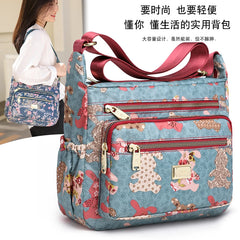Rural Style Cloth Crossbody Waterproof Handbag for Women