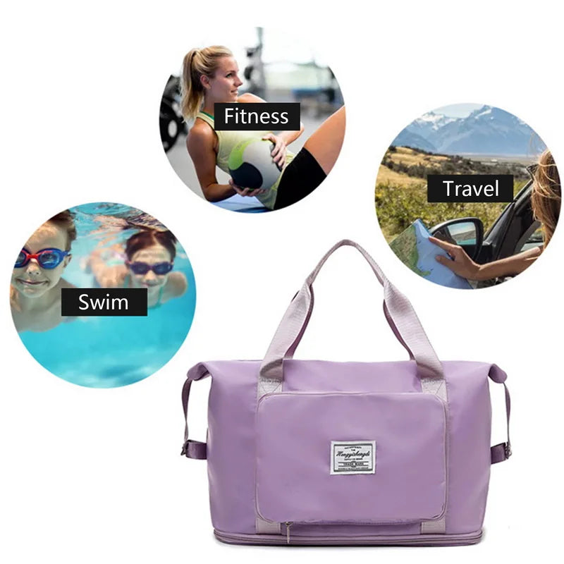 Waterproof Travel Bags for Women Large Capacity Duffle Bags
