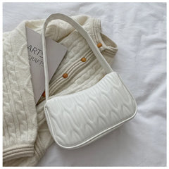 Women Shoulder Bag PU Leather Casual Messenger Underarm