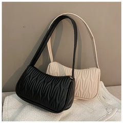 Women Shoulder Bag PU Leather Casual Messenger Underarm