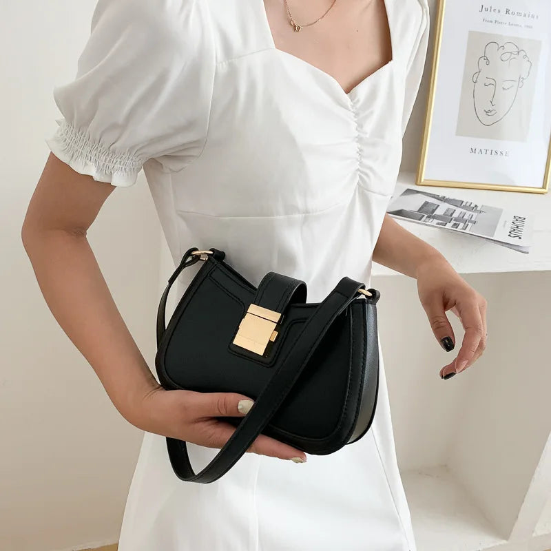 Girls' Small Bag Version Women's One Shoulder Cross Body Saddle