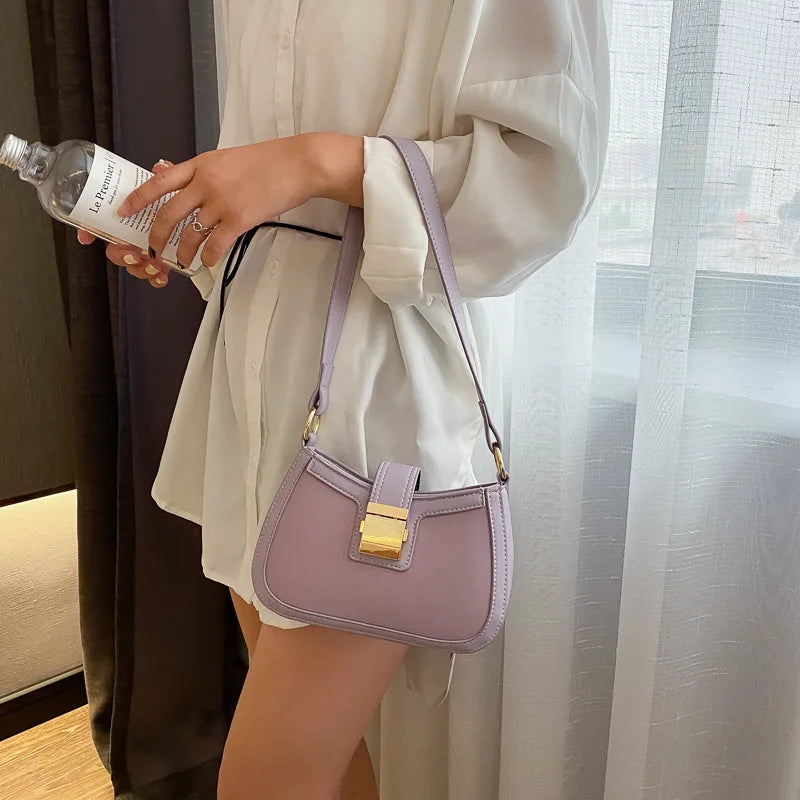 Girls' Small Bag Version Women's One Shoulder Cross Body Saddle