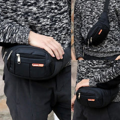 6 Colors Unisex Waist Bum Bag Travel Phone Money Pouch Belt Bags