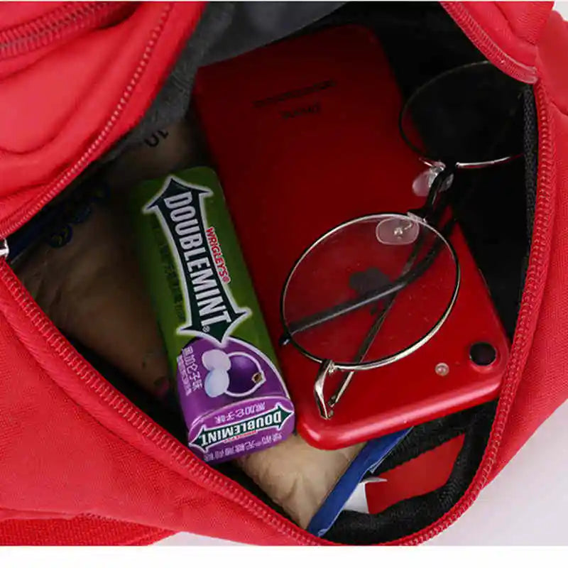 6 Colors Unisex Waist Bum Bag Travel Phone Money Pouch Belt Bags