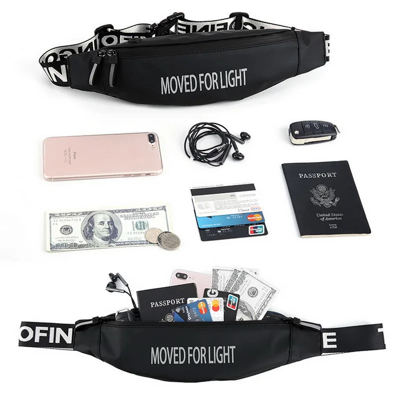 SHUJIN Waterproof Money Belt Fanny Pack for Men Women