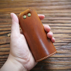 Vintage Leather Key Wallet Men Car Key Holder