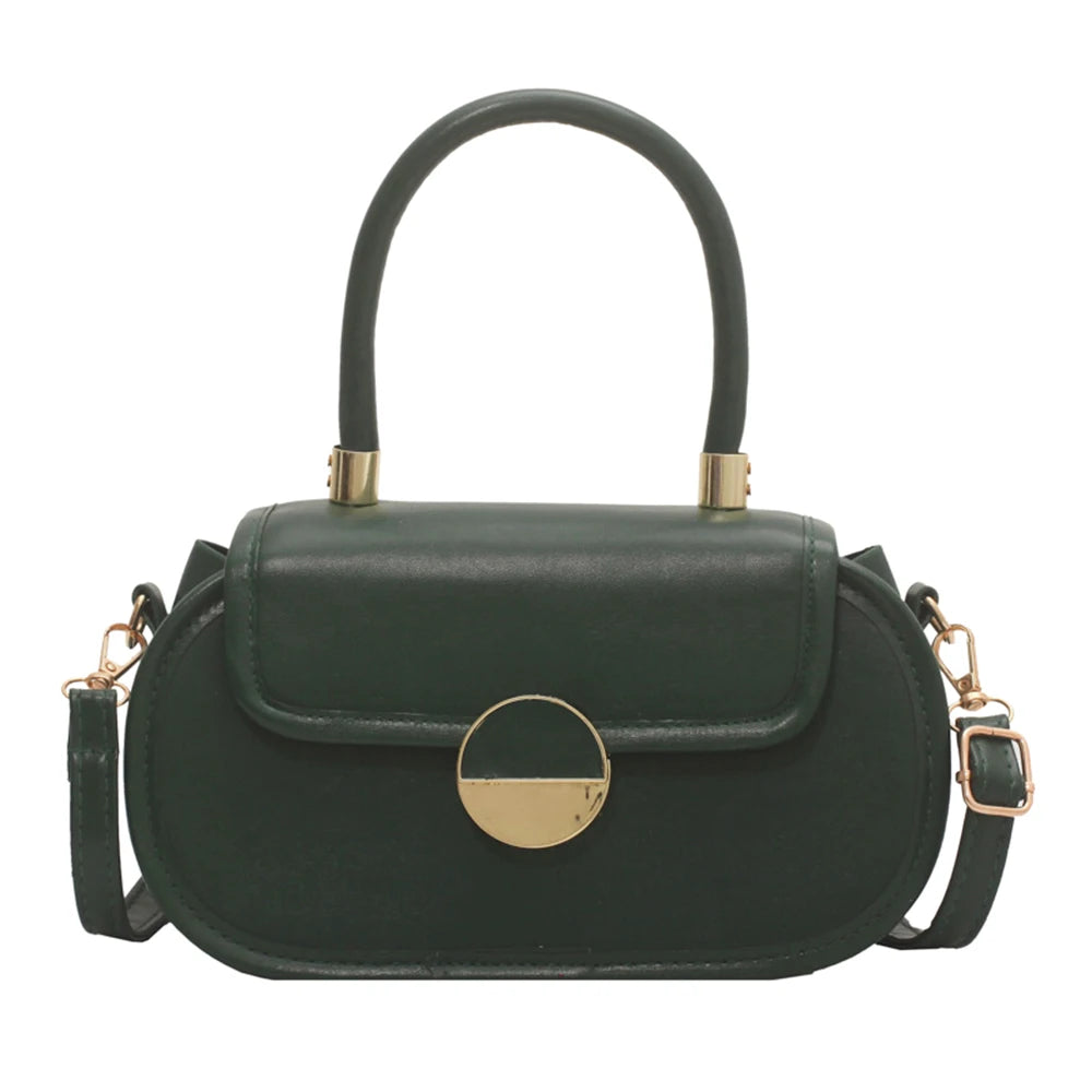Women's Ellipse Shoulder Bag Crossbody Satchel