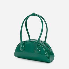 Women's Casual Tote Handbag Shoulder Bag in Patent Leather