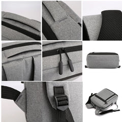 SUUTOOP Nylon Laptop Backpack USB Charging Travel Schoolbag
