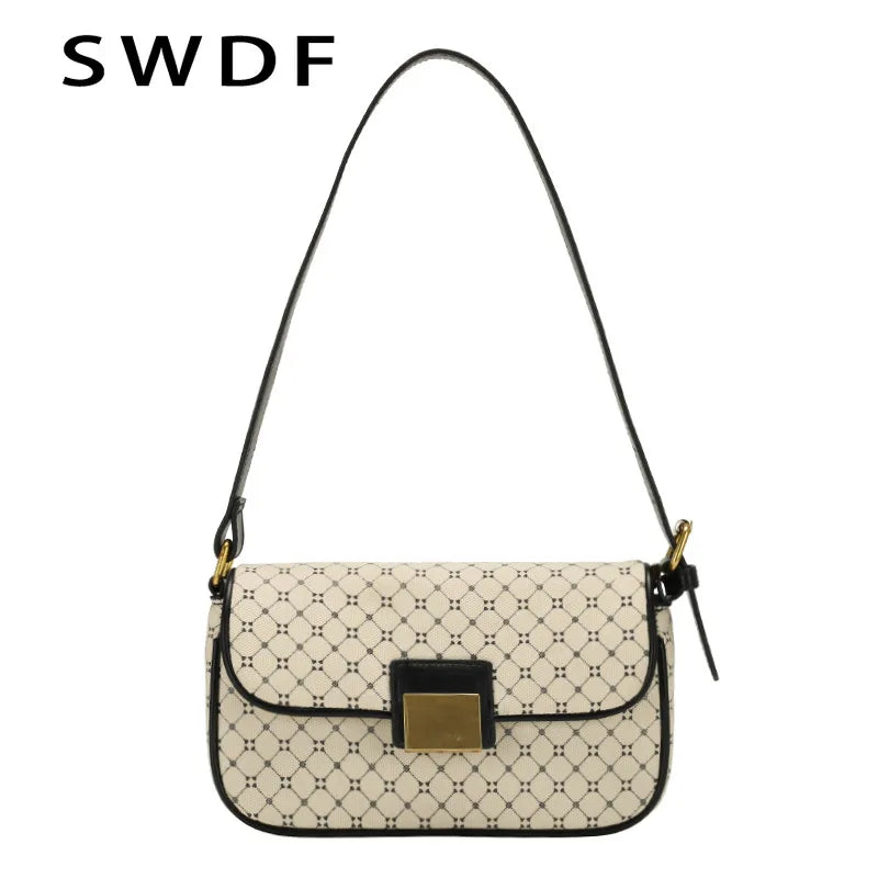 Canvas Crossbody Bag for Women Casual Purse