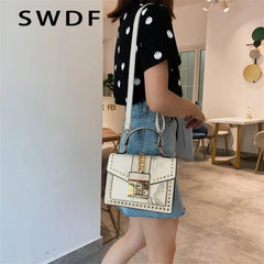 Serpentine Crossbody Bag for Women: Stylish Messenger Bag with Handle