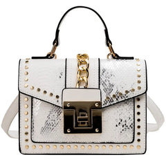 Serpentine Crossbody Bag for Women: Stylish Messenger Bag with Handle