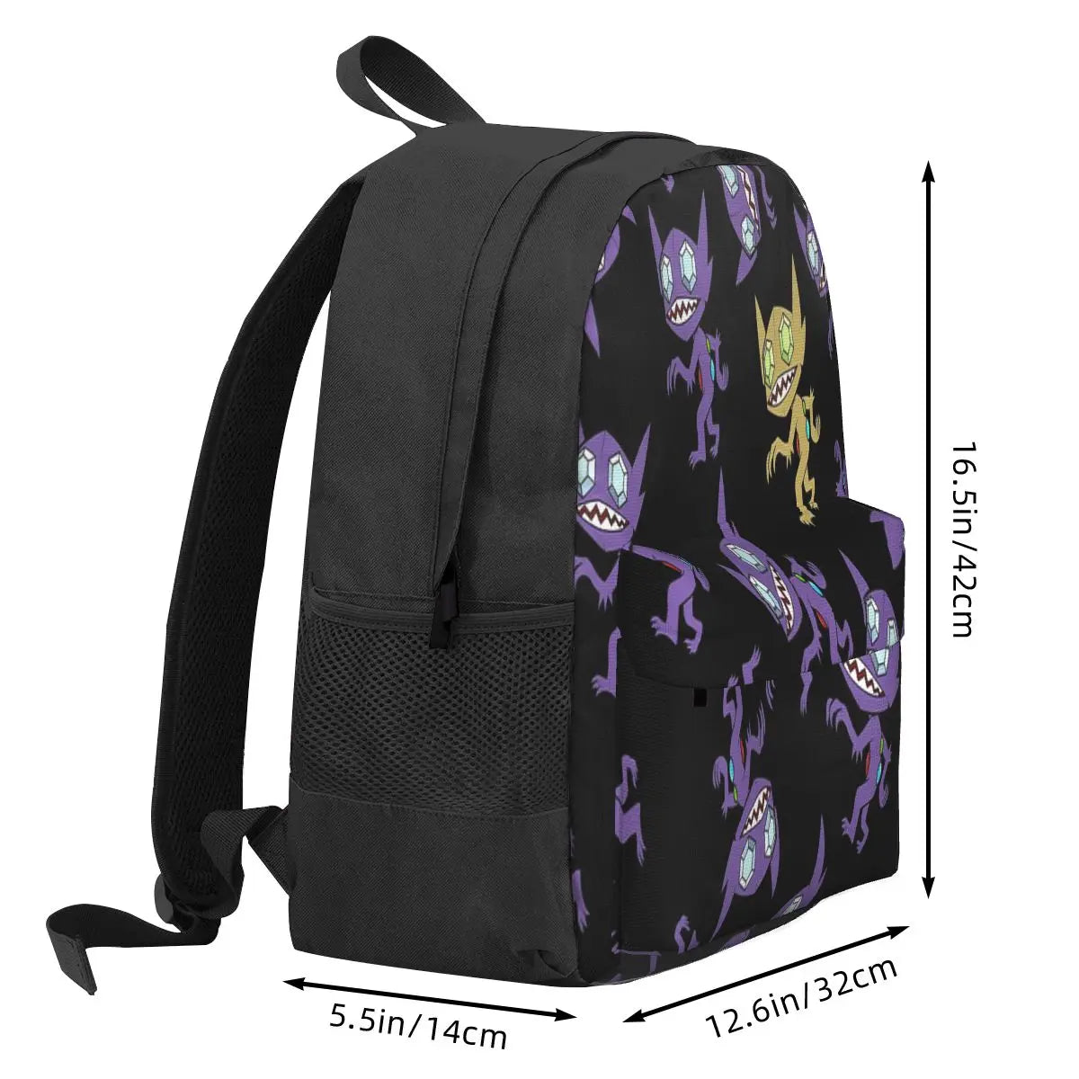 Sableye Pattern Backpacks Men's Backpacks Bags For Women