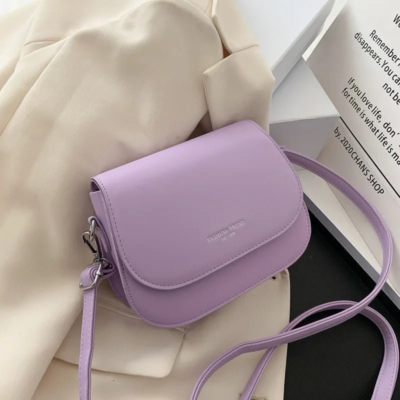 Small Saddlebag Crossbody Bag for Women