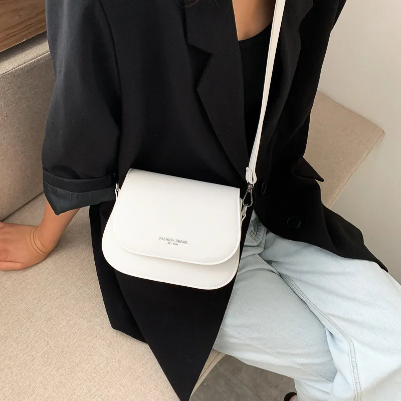 Small Saddlebag Crossbody Bag for Women