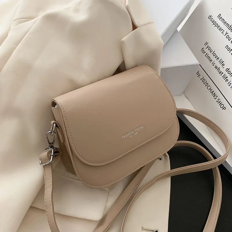 Small Saddlebag Crossbody Bag for Women