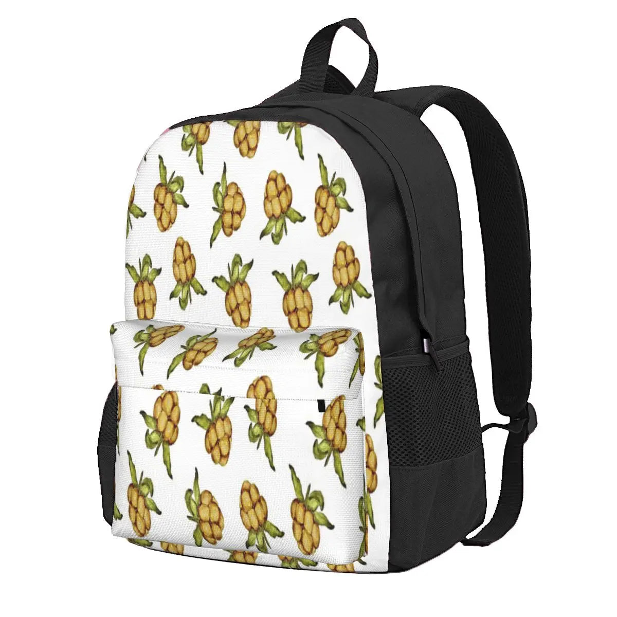 Salmonberry Repeating Pattern Backpacks Men's Backpacks Bags For Women
