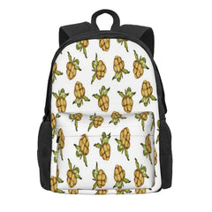 Salmonberry Repeating Pattern Backpacks Men's Backpacks Bags For Women
