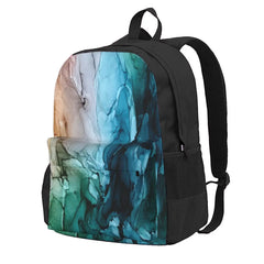 Salty Shores Colorful Abstract Backpacks - Men's & Women's Bag