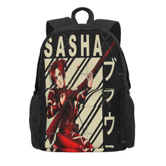 Sasha Braus Vintage Art Backpacks Men Women School Bags
