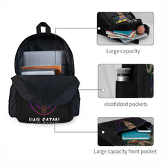 Satanism LGBT Gay Pride Backpack Men Women Children Bag