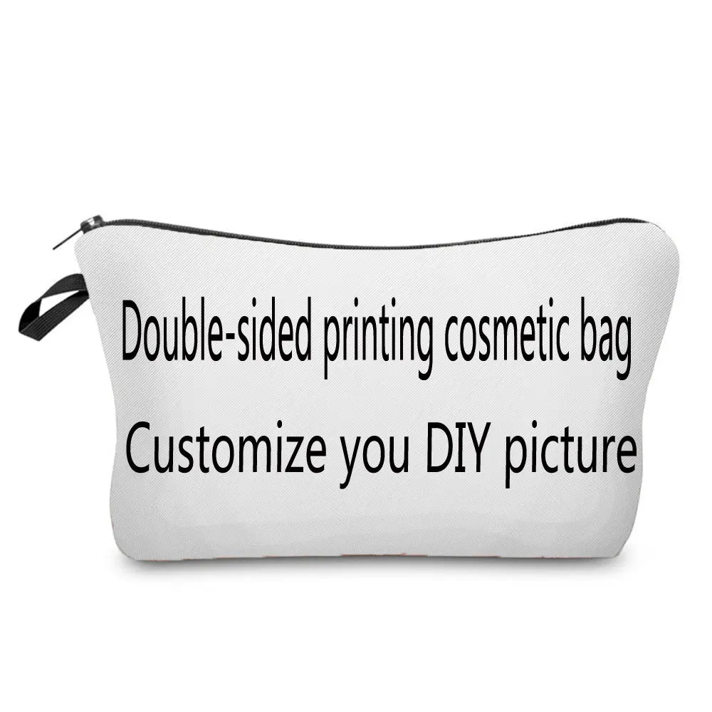 Sausage Dog Printing Makeup Bag Portable Travel Bags Children Pencil Case